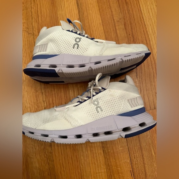 On Cloud Womens Cloudnova size 7W Undyed-White Heather - Picture 7 of 16